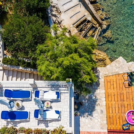 Apartments Ratac Lobrovic With Private Beach And Beautiful Sunset Slano Εξωτερικό φωτογραφία