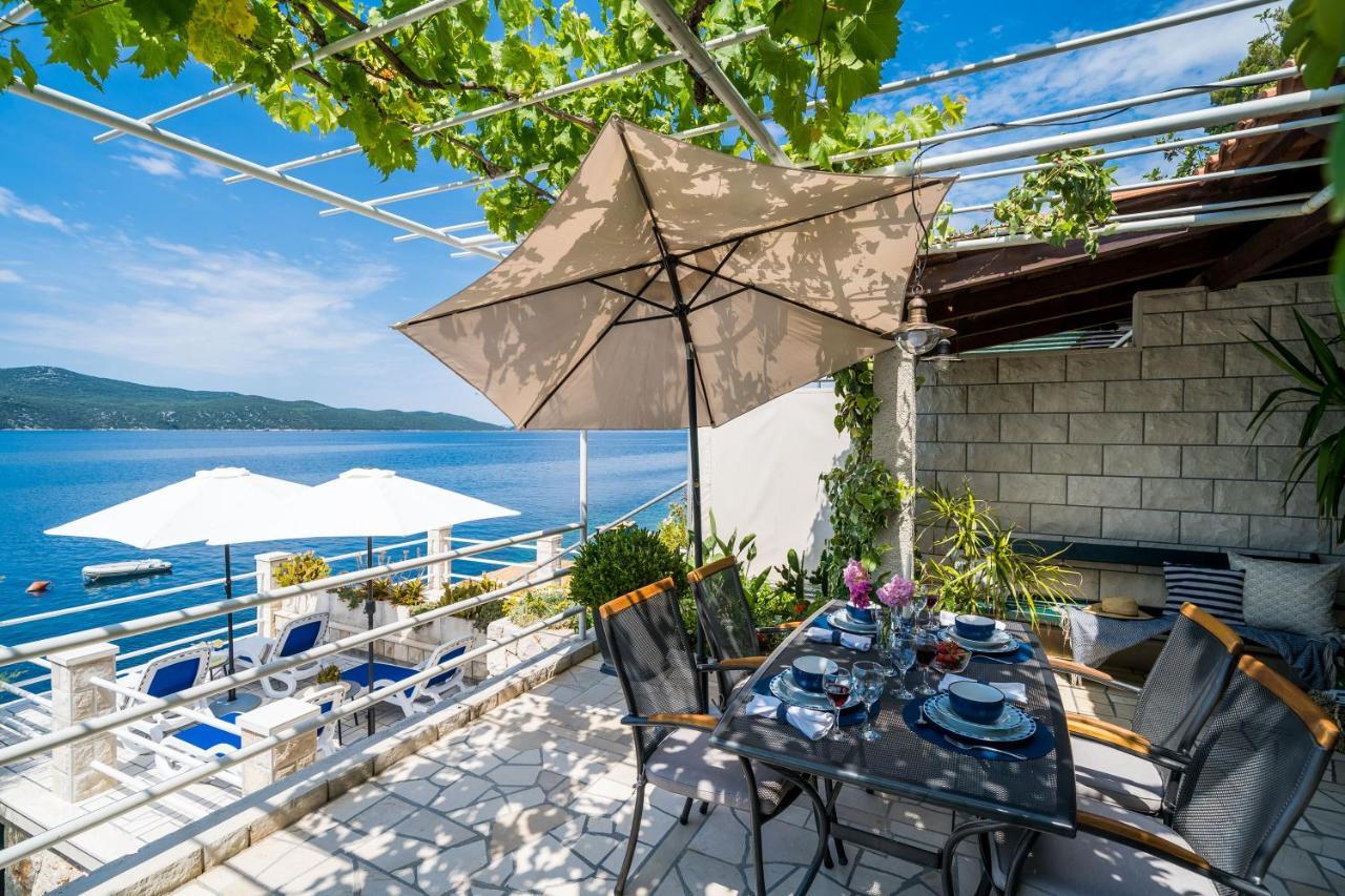 Apartments Ratac Lobrovic With Private Beach And Beautiful Sunset Slano Εξωτερικό φωτογραφία