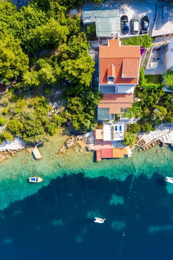 Apartments Ratac Lobrovic With Private Beach And Beautiful Sunset Slano Εξωτερικό φωτογραφία