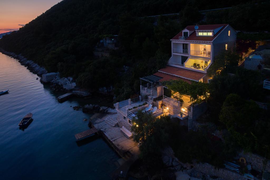 Apartments Ratac Lobrovic With Private Beach And Beautiful Sunset Slano Εξωτερικό φωτογραφία