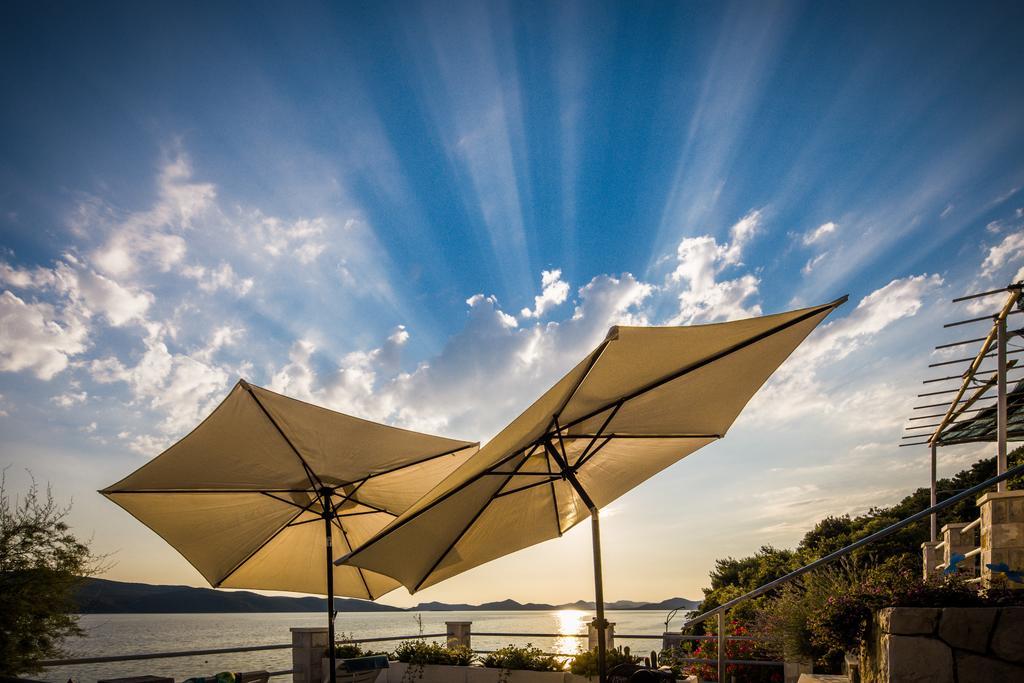 Apartments Ratac Lobrovic With Private Beach And Beautiful Sunset Slano Εξωτερικό φωτογραφία